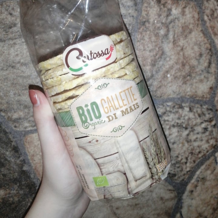 photo of Certossa Bio gallette di mais shared by @zaudya on  28 Apr 2022 - review