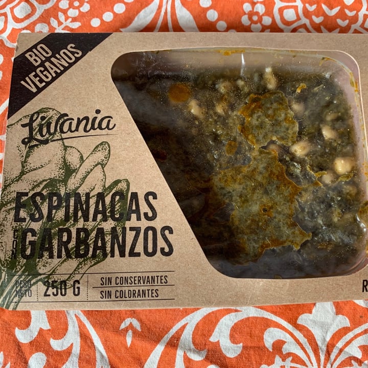 photo of Livania Espinacas con garbanzos shared by @megumi15 on  21 Aug 2020 - review