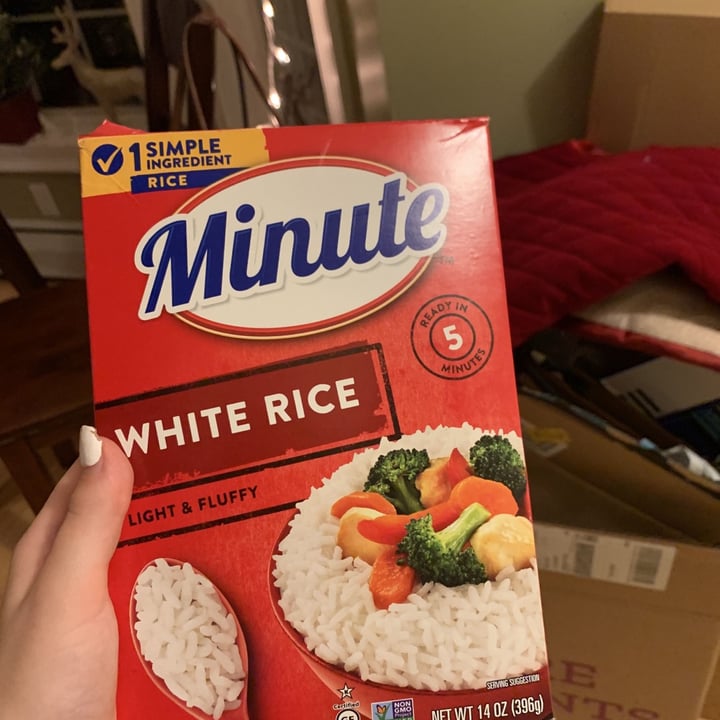 review photo of Minute Minute white rice shared by @livriley on 31 Dec 2020 - review