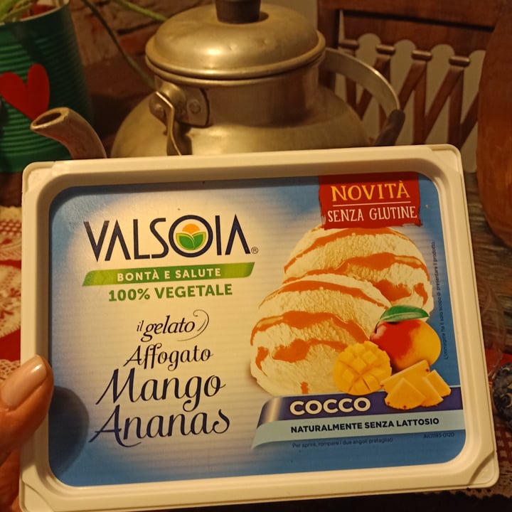 photo of Valsoia Gelato Cocco affogato Mango e Ananas shared by @raffa70s70 on  20 May 2021 - review