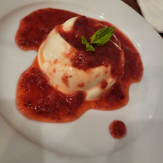 Foto do prato “Panna Cotta”