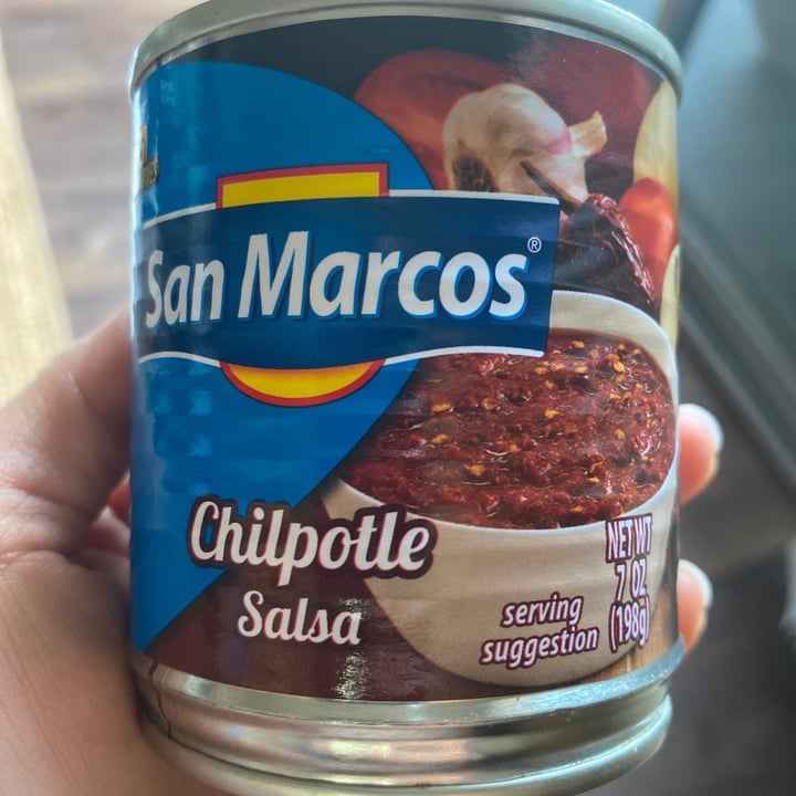 photo of San Marcos San Marcos Chipotle Salsa shared by @vegakat on  29 Apr 2020 - review