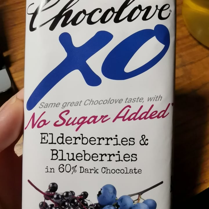 photo of Chocolove elderberries and blueberries shared by @plantiful on  01 Dec 2021 - review
