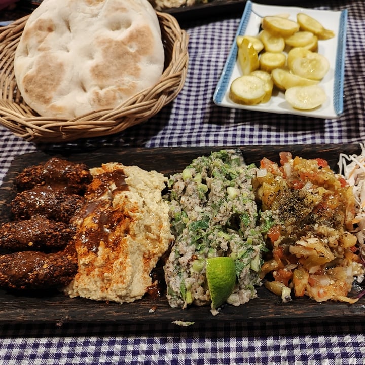 photo of EASTanbul Home Restaurant East-anbul Falafel Plate shared by @littleredmushroom on  27 Aug 2022 - review