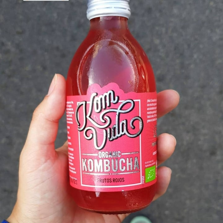 photo of KomVida Kombucha Kombucha Berryvida shared by @lulivegan on  18 Jul 2021 - review