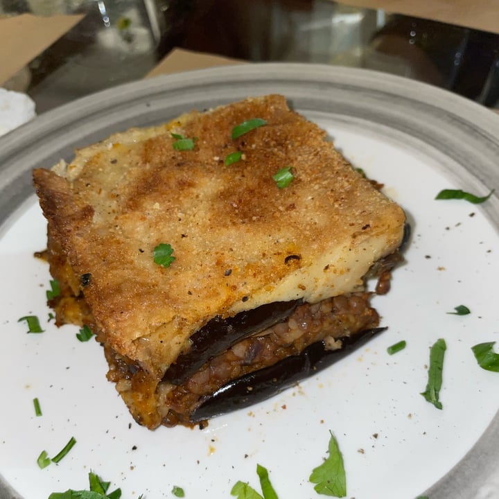 photo of Pulse (Vegan-Vegetarian) Moussaka vegan shared by @rebb on  17 Aug 2022 - review