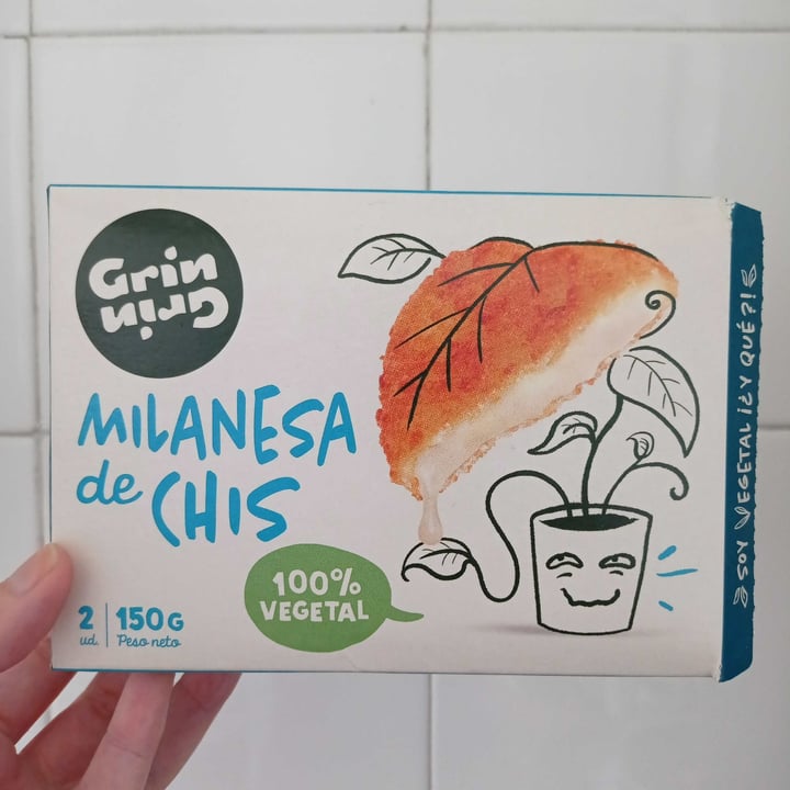 photo of Grin Grin Foods Milanesa de chis shared by @kantaber on  02 Jun 2021 - review