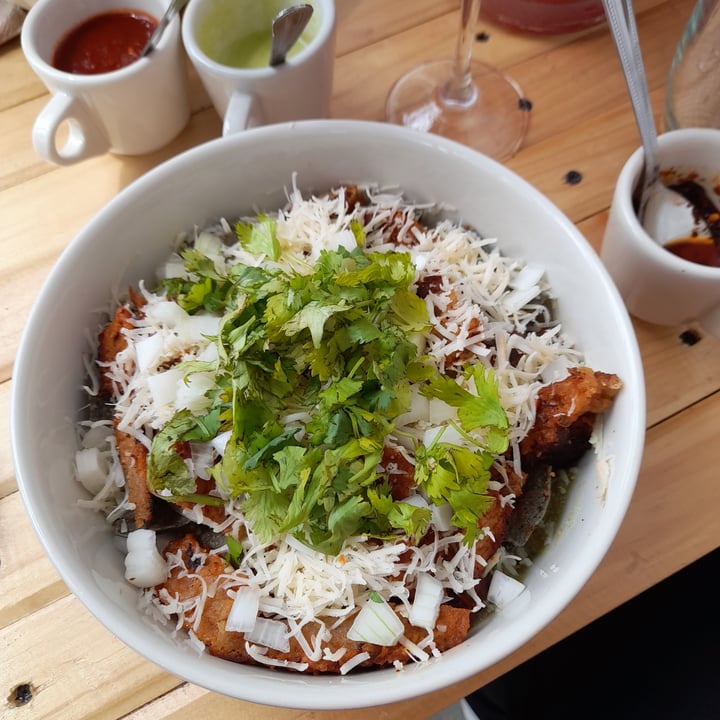 photo of Vegandru Chilaquiles Verdes shared by @omar0505 on  08 Jun 2022 - review
