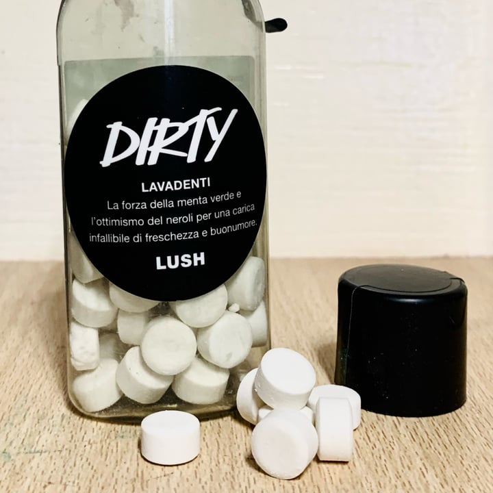 photo of LUSH Fresh Handmade Cosmetics Dirty Lavadenti shared by @gingersaint on  03 Nov 2022 - review