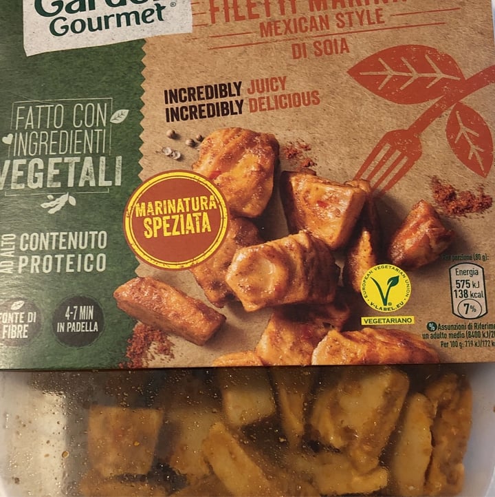 photo of Garden Gourmet Filetti mexican style shared by @djolo on  29 Dec 2021 - review