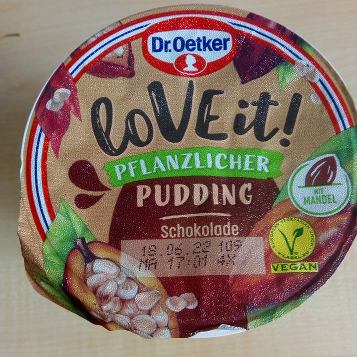 photo of Dr. Oetker Love It! Pflanzlicher Chocolate Pudding shared by @ultraviolett20 on  06 Jun 2022 - review