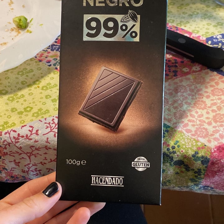 review photo of Hacendado Chocolate negro 99% shared by @cpuam on 03 Mar 2022 - review