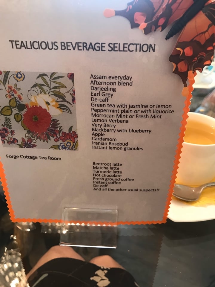 photo of Forge Cottage Afternoon Tea shared by @carriethevegan on  02 Apr 2020 - review