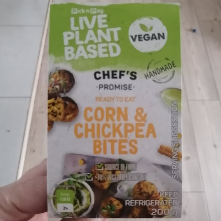 photo of Pick n Pay Corn & Chickpea Bites shared by @maracetta on  03 Jan 2022 - review