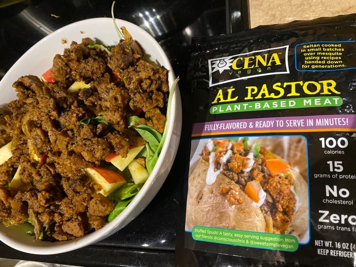 photo of Cena Vegan Al Pastor shared by @xine on  17 Jan 2020 - review