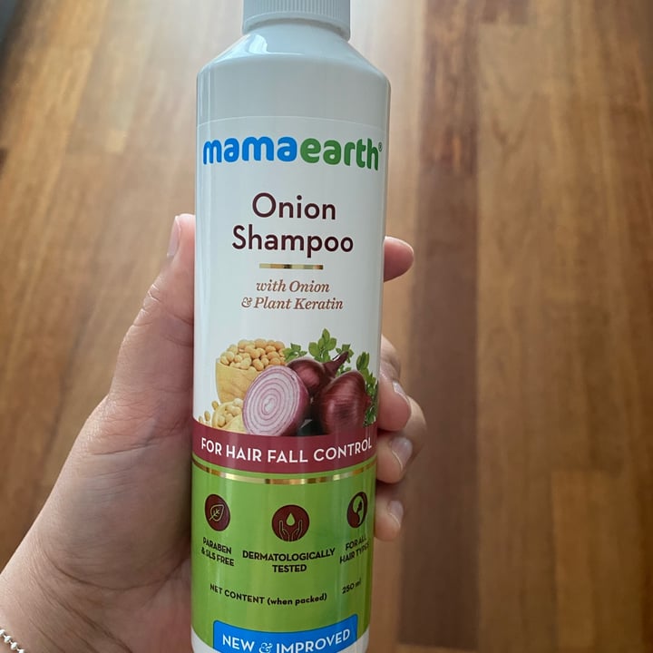 review photo of Mamaearth Onion Shampoo shared by @culinaryworkout on 25 Jun 2022 - review