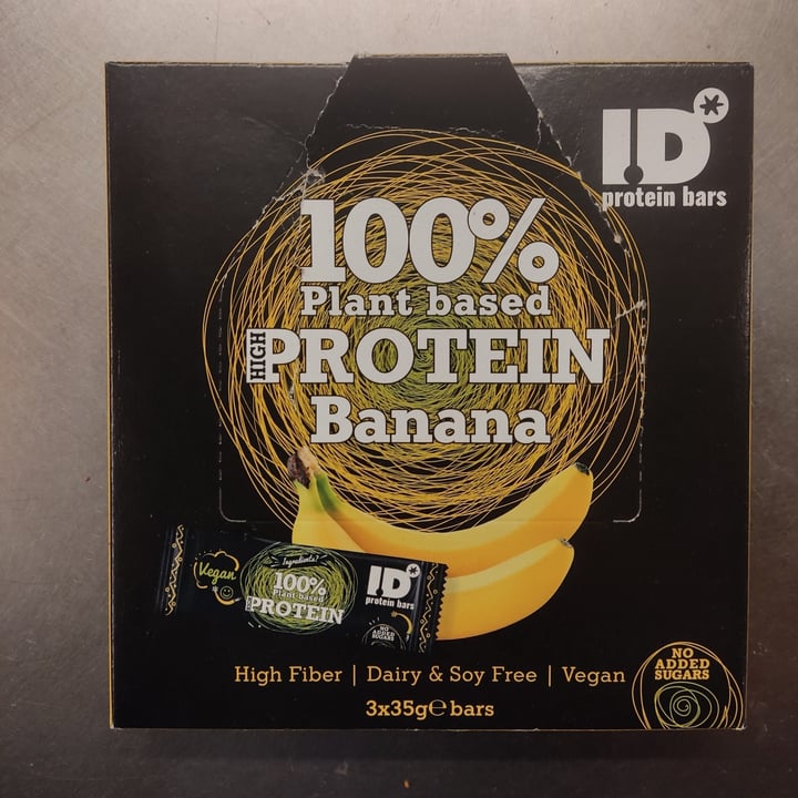 photo of ID 100% plant based protein banana bar shared by @andre82 on  02 Nov 2022 - review