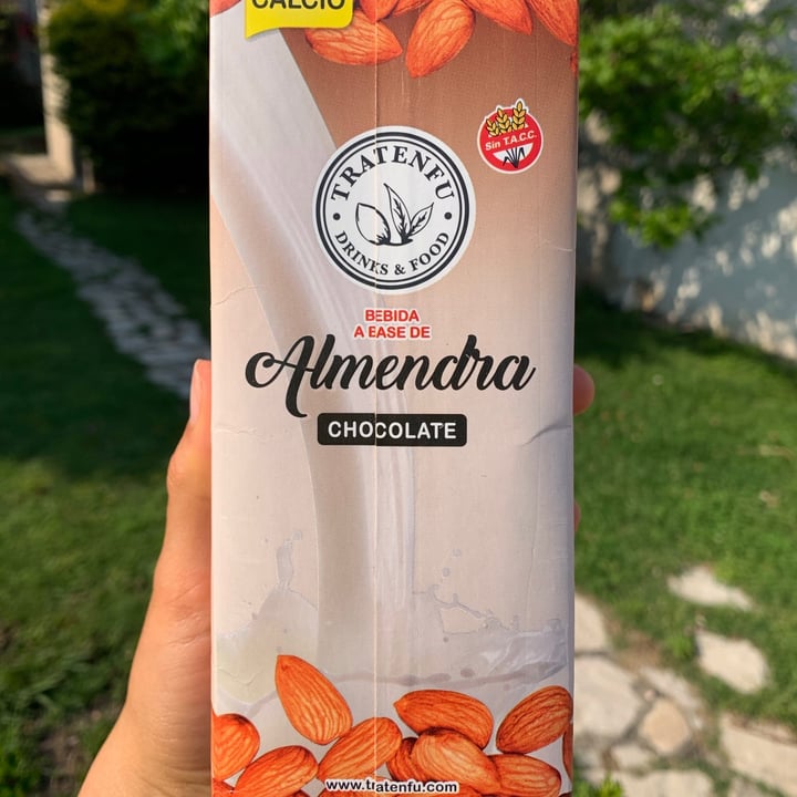 review photo of Tratenfu Leche de Almendras Chocolate shared by @pachuveggie on 01 Oct 2020 - review