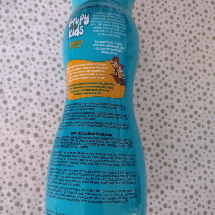 photo of Nazca Origem Grupy Kids Shampoo shared by @paxvobus on  13 May 2022 - review