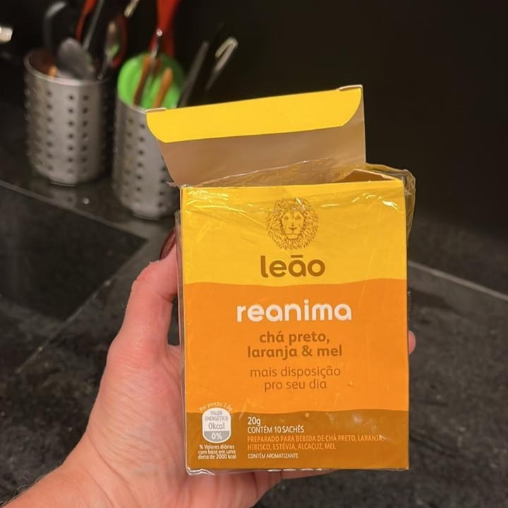 photo of Chá Leão Reanima shared by @lilianferri on  08 May 2022 - review