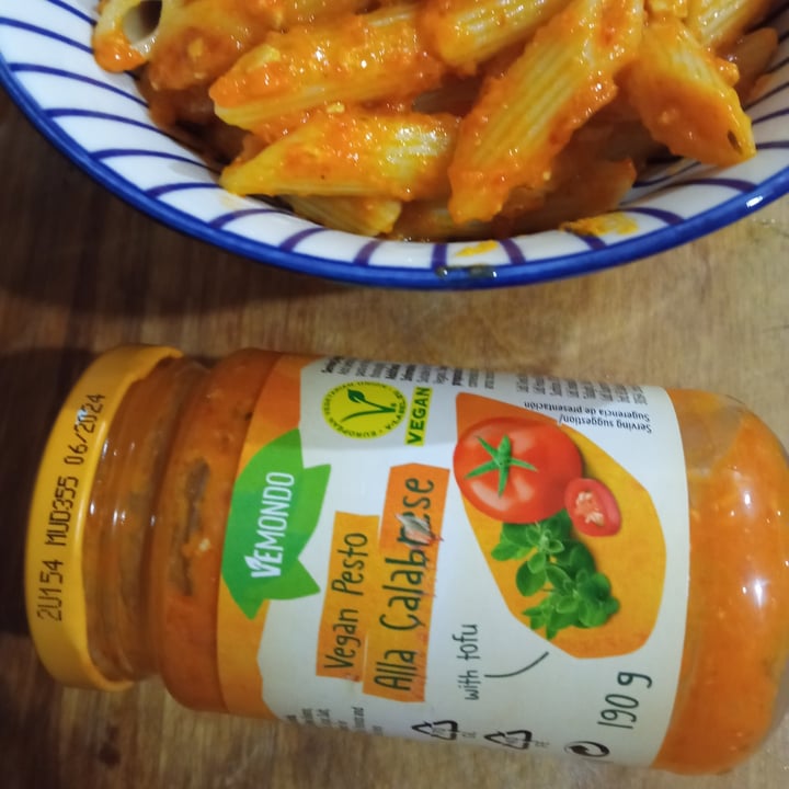 review photo of Vemondo Vegan pesto Alla Calabrese shared by @maryt on 08 Aug 2021 - review