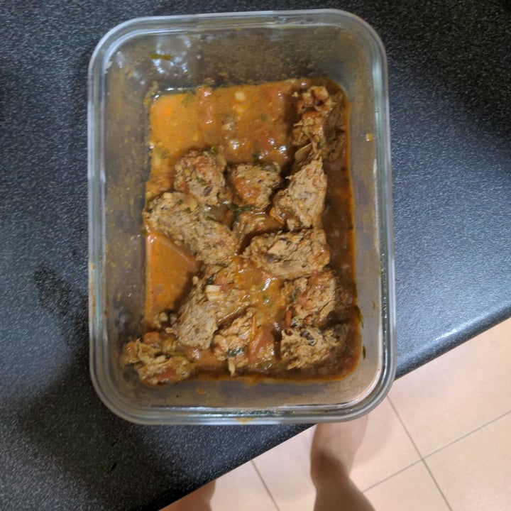 photo of Vegetarian world food Plant Based Mutton shared by @vegtree on  22 May 2021 - review