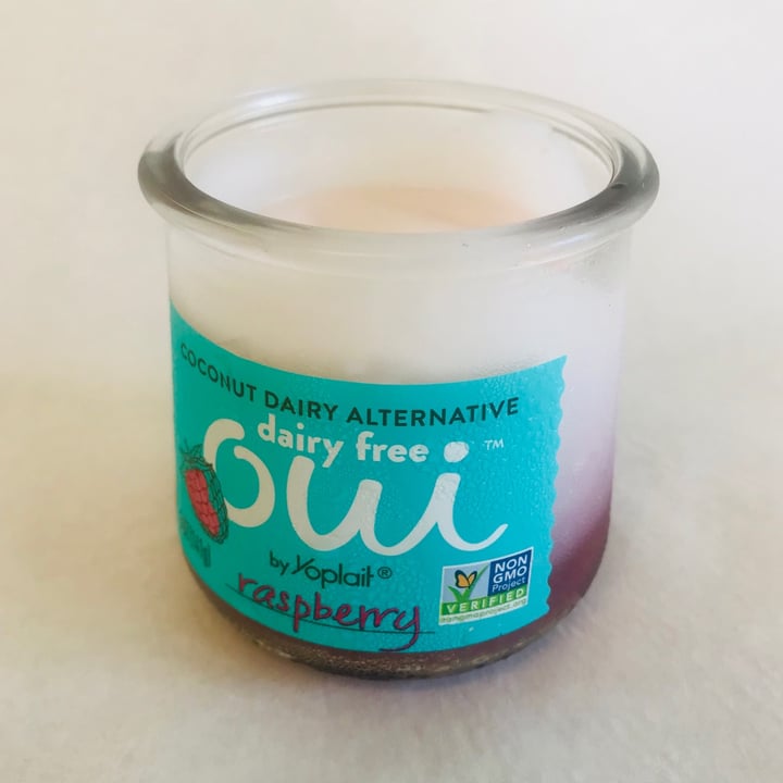 review photo of Yoplait Dairy Free Oui Raspberry shared by @tamiapple on 25 Jul 2021 - review