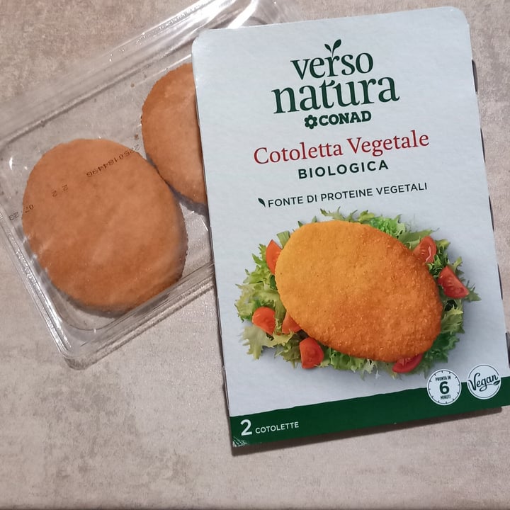 photo of Verso Natura Conad Bio  Cotoletta Vegetale shared by @dandan705 on  17 Nov 2022 - review