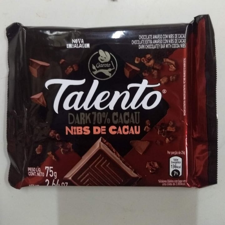 photo of Garoto Chocolate talento shared by @zairam on  20 Aug 2022 - review