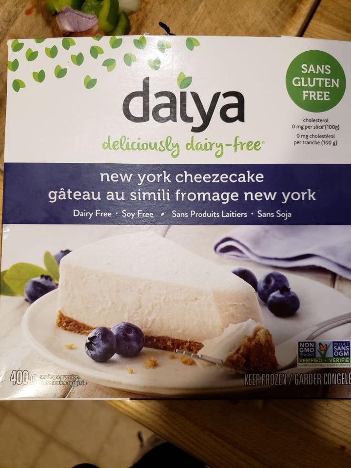 review photo of Daiya New York Cheezecake shared by @ikacso on 20 Sep 2019 - review