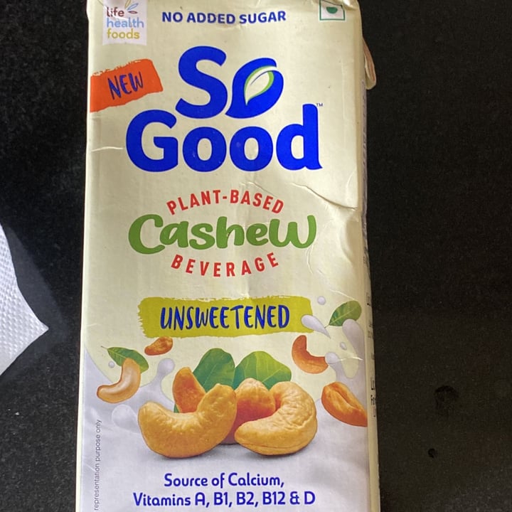 photo of So Good Cashew Milk shared by @michellep26 on  01 Nov 2021 - review