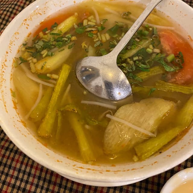 Photo of the dish “Sweet and sour lotus soup”