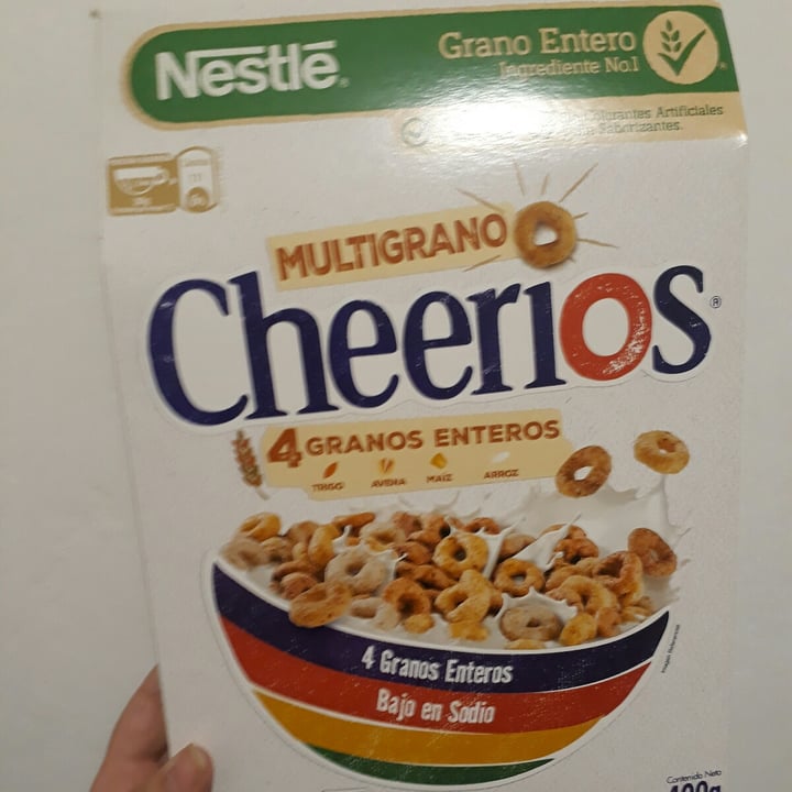 photo of Nestlé Cereal Cheerios 4 Granos Enteros shared by @camiahumadao on  16 Jun 2020 - review