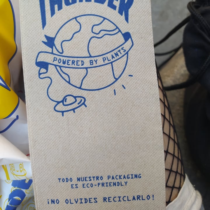 review photo of THUNDER VEGAN FOOD Burger Old Skool shared by @pitufa on 09 Jun 2021 - review