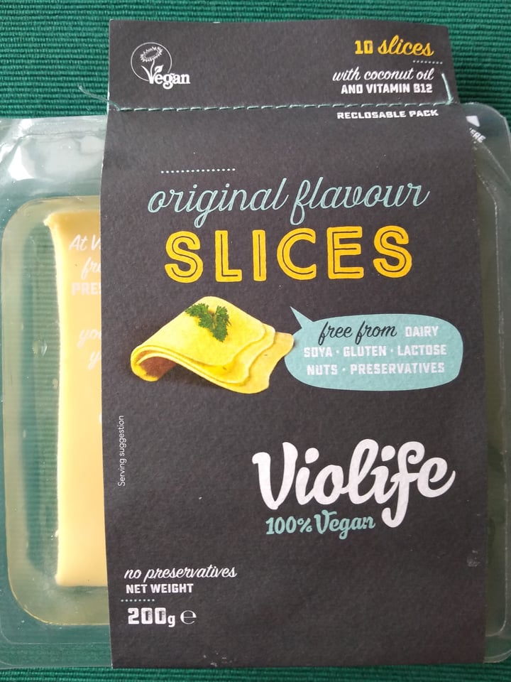 photo of Violife Lonchas Sabor Original shared by @jdelhoyo on  27 Jul 2020 - review