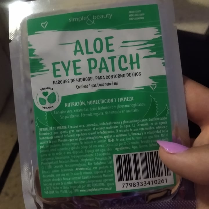review photo of Simple and beauty Eye Patch shared by @pinkflawer on 14 Apr 2022 - review