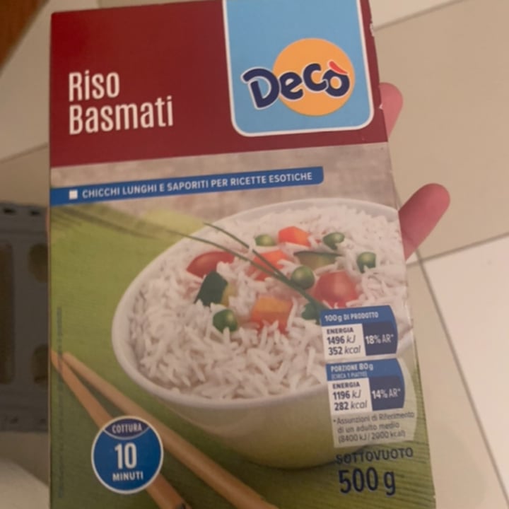 photo of Bio Decò Riso basmati shared by @martiborzi on  07 Nov 2022 - review