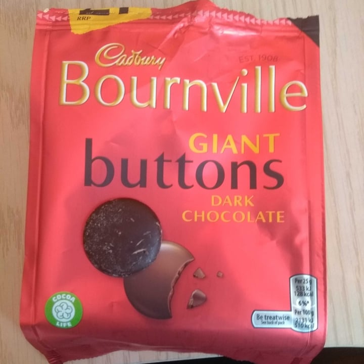 photo of Bournville Giant Buttons shared by @moustache on  01 May 2020 - review