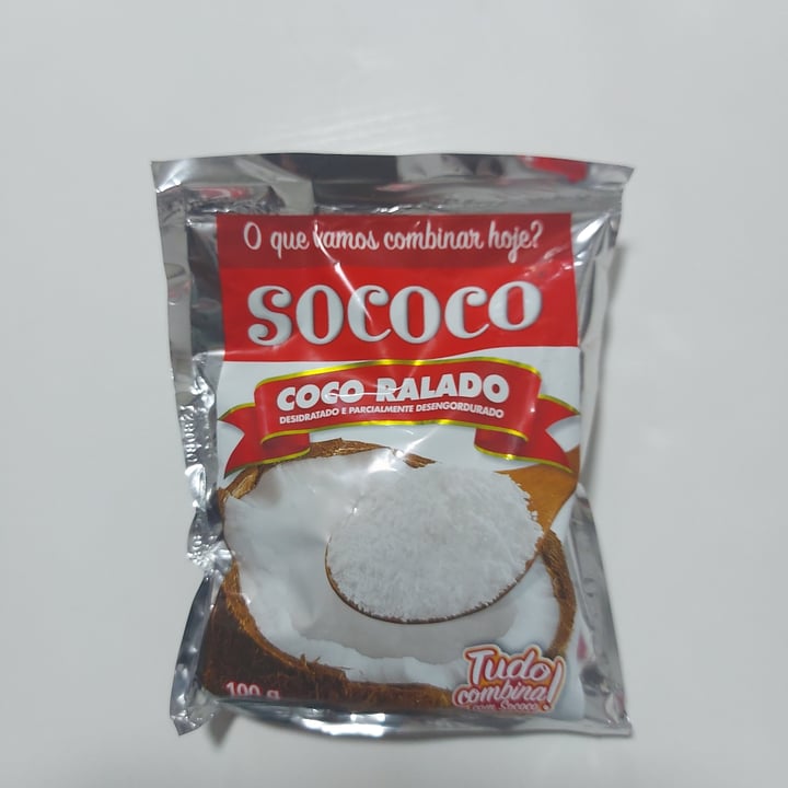 photo of Sococo Coco Ralado Desidratado E Parcialmente Desengordurado shared by @edmeco on  12 May 2022 - review