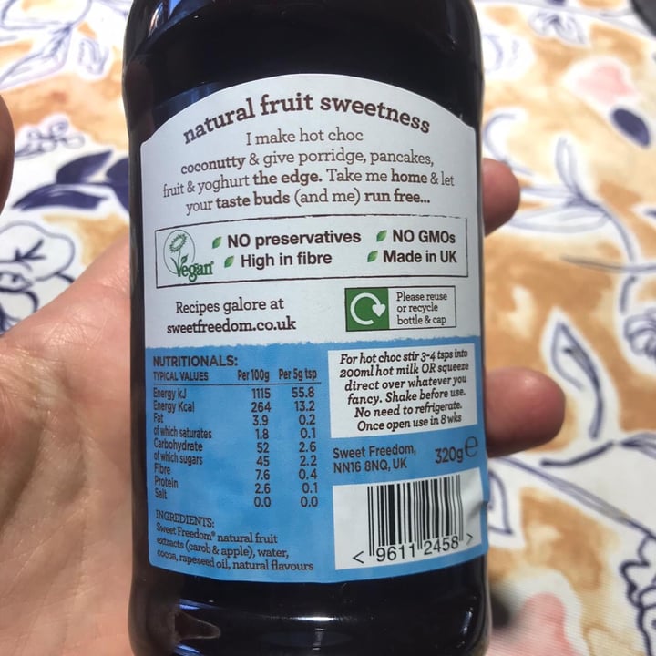 review photo of Sweet Freedom Choc shot coconut shared by @quiltraa on 04 Jan 2021 - review