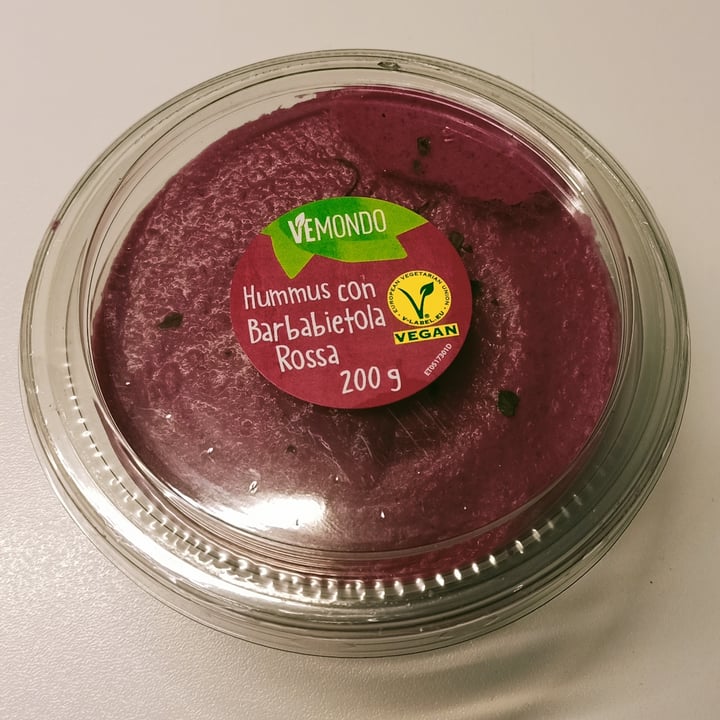 review photo of Vemondo hummus alla barbabietola shared by @lalucinda on 03 Jun 2022 - review