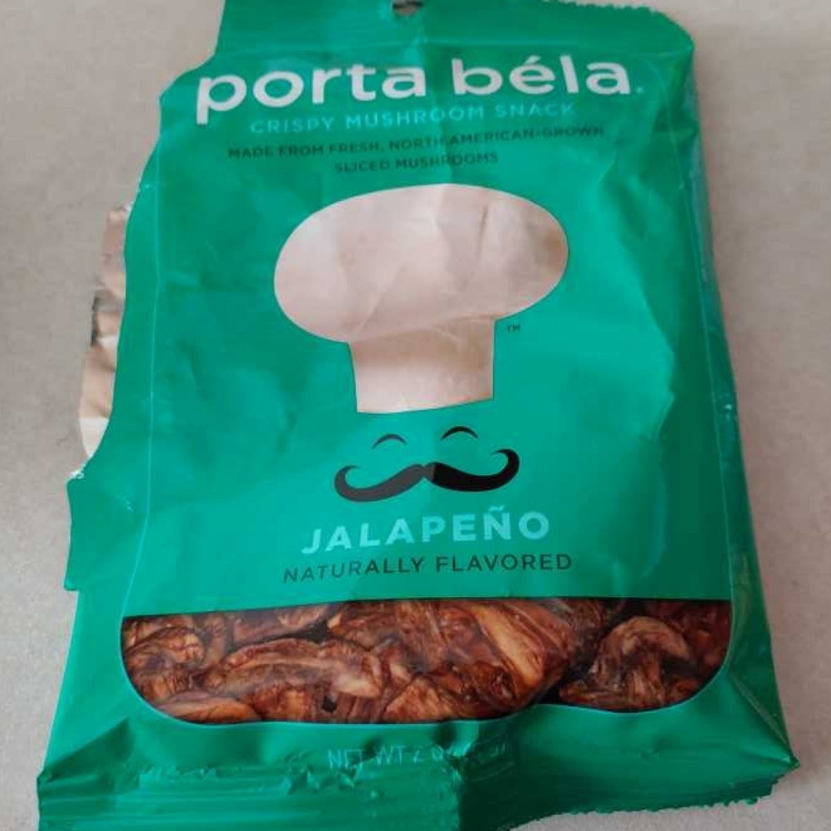 Porta béla Crispy Mushroom Snack Jalapeno Reviews