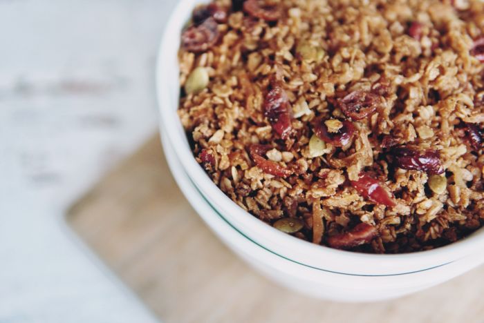 Christmas granola