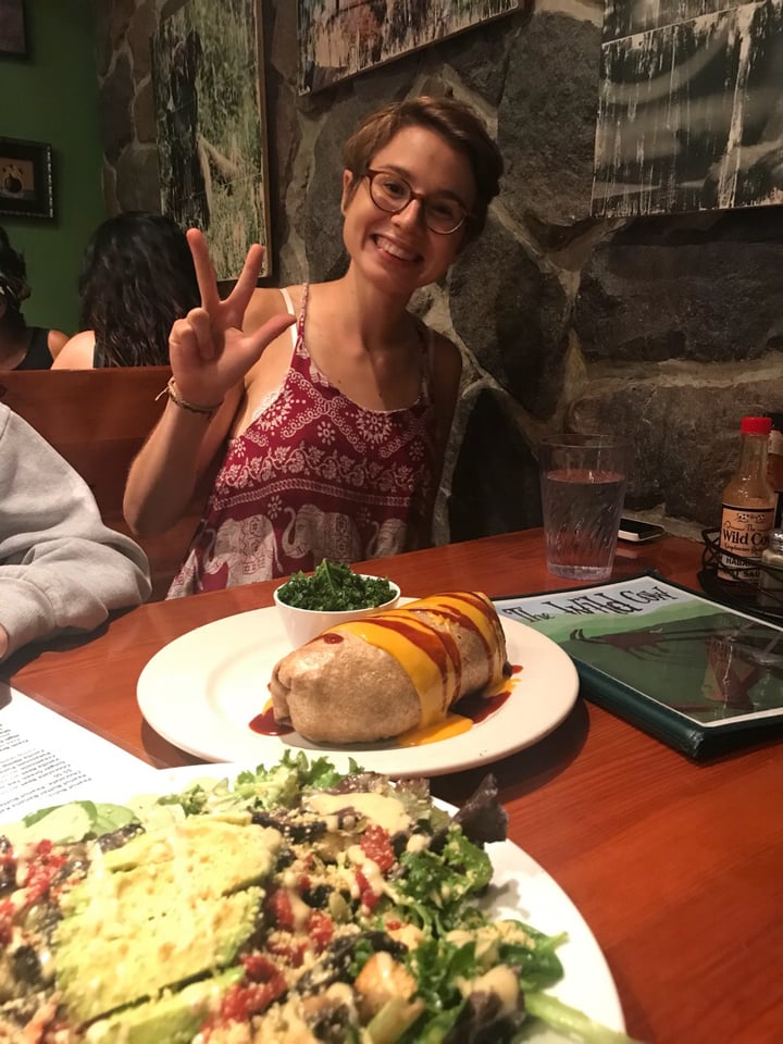 review photo of The Wild Cow Chipotle & Black Bean Wet Burrito shared by @rlkryska on 04 Oct 2018 - review