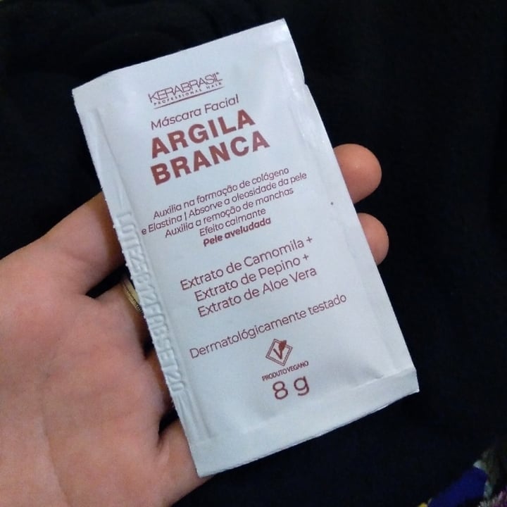 photo of kerabrasil máscara facial shared by @crivelari on  15 Oct 2022 - review