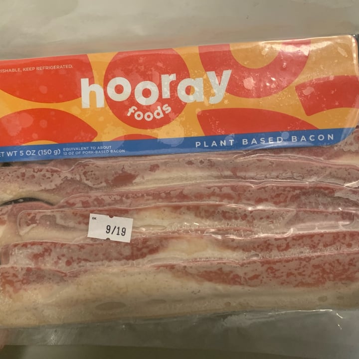 photo of Hooray Foods Plant-based Bacon shared by @ellieangel on  21 Aug 2022 - review