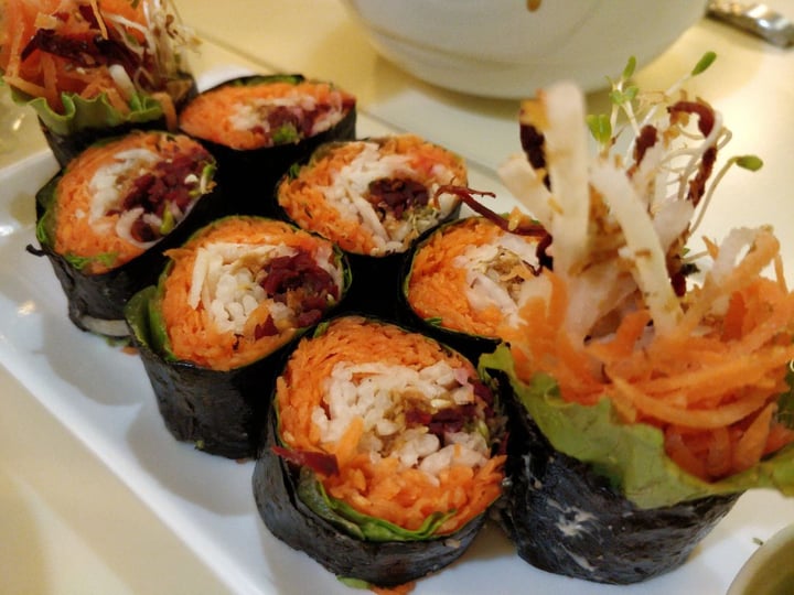 photo of Sunnychoice Veggie Sushi shared by @mikebroadhead on  06 Sep 2019 - review