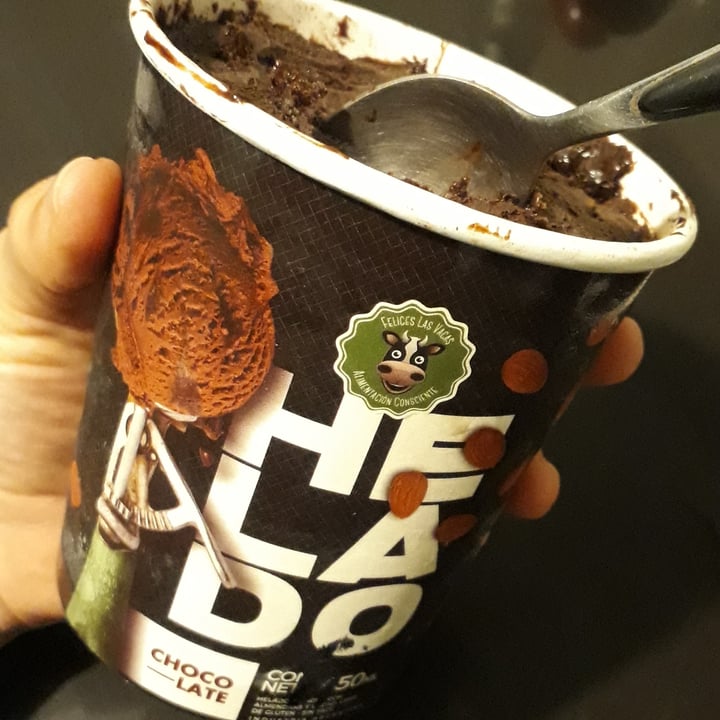 photo of Felices Las Vacas Helado de Agua sabor Chocolate shared by @bospa on  24 Oct 2020 - review
