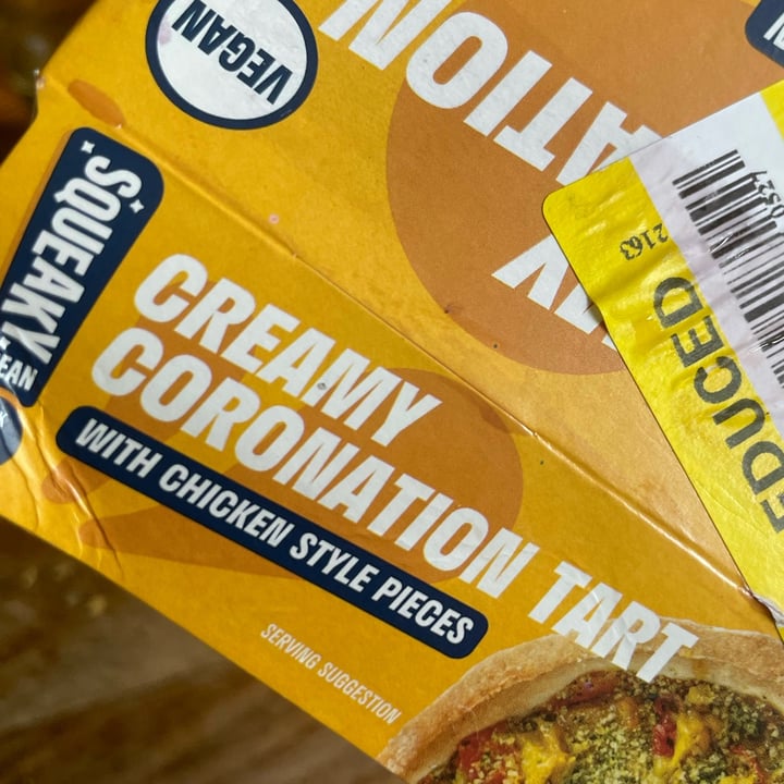 photo of Squeaky Bean Coronation Creamy Tart shared by @kaythevegan on  06 Jul 2021 - review