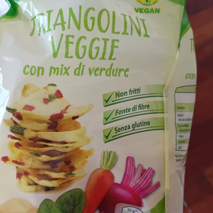 photo of Just Veg (ALDI España) Triangolini Veggie shared by @alicevee on  23 Jun 2022 - review